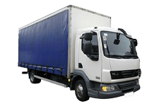Van Rental Blackpool - 7.5 Tonne Curtain Side Truck - Truck hire Blackpool